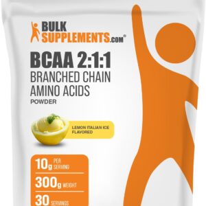 BulkSupplements.com BCAAs 10 g Powder – 10 g