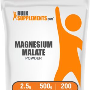 BulkSupplements.com Magnesium 2.5 g Powder – 2.5 g