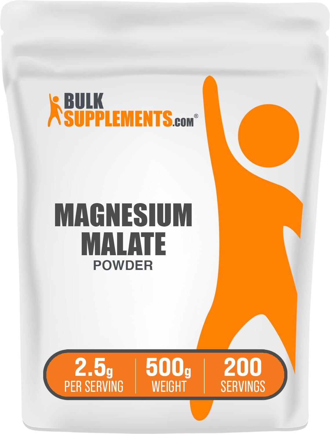 BulkSupplements.com Magnesium 2.5 g Powder – 2.5 g