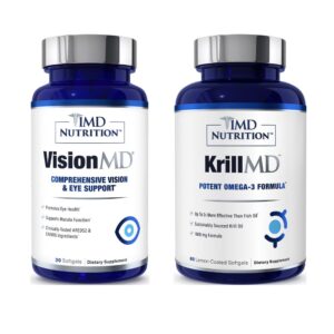 1MD Nutrition VisionMD & KrillMD Krill oil omega-3