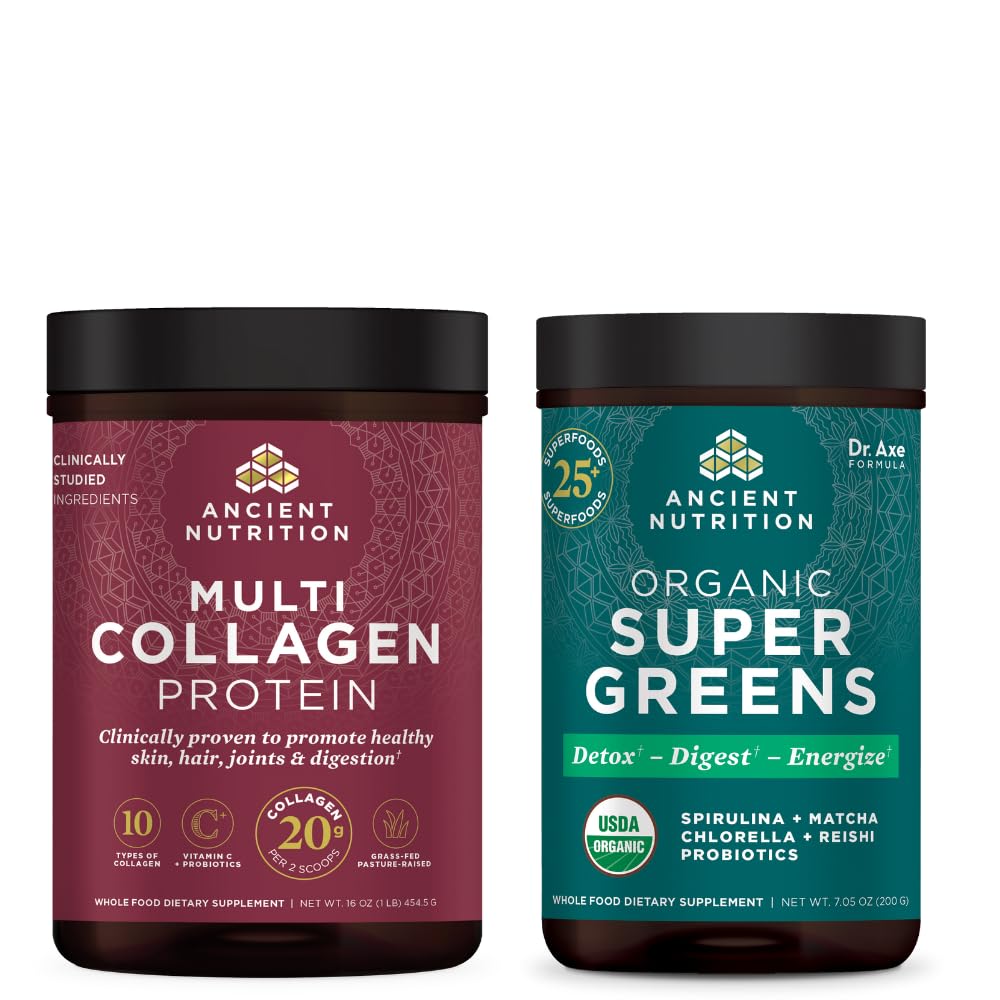 Ancient Nutrition Greens Powders – 45 servings
