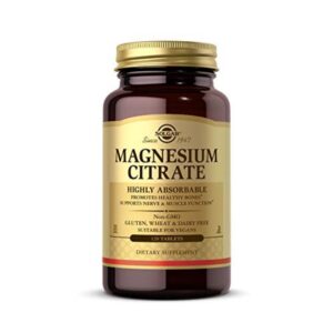 Solgar Magnesium citrate Tablet – 120 tablets