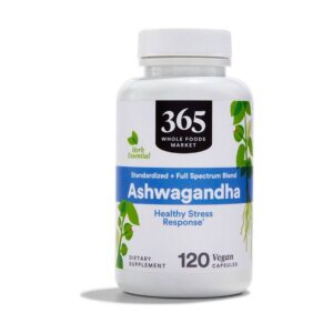 365 by Whole Foods Market Ashwagandha Capsule – 120 capsules
