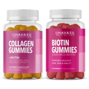 HAVASU NUTRITION Hair Supplements 5000 mcg Gummy