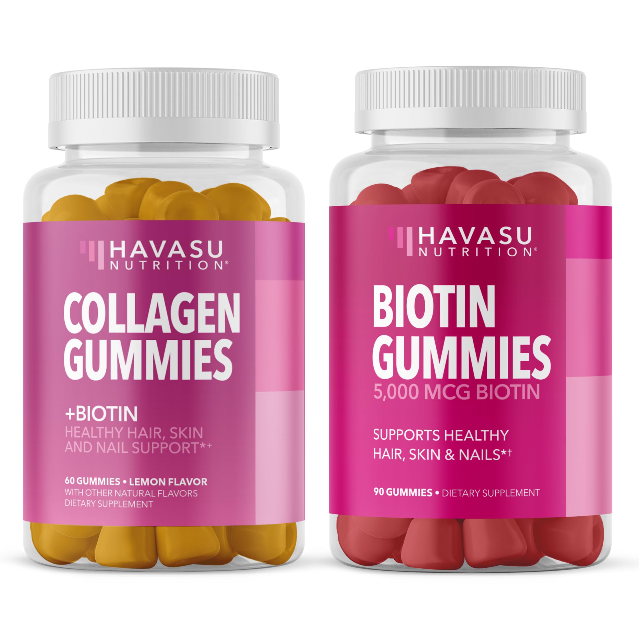 HAVASU NUTRITION Hair Supplements 5000 mcg Gummy