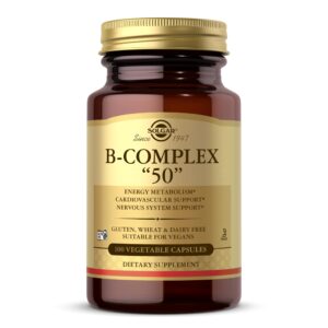 Solgar B Vitamins Capsule – 100 capsules