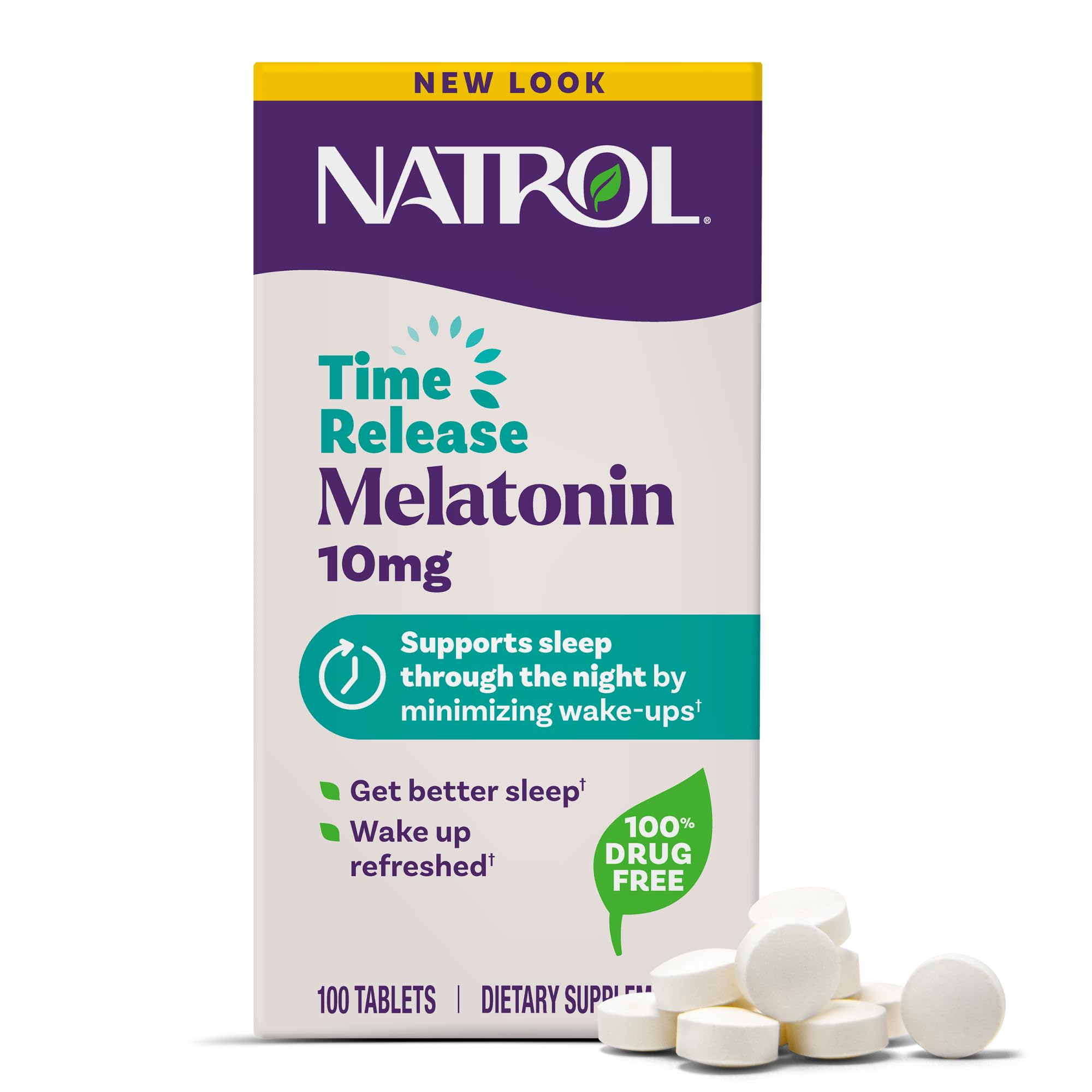 Natrol Melatonin 10 mg Tablet – 100 tablets