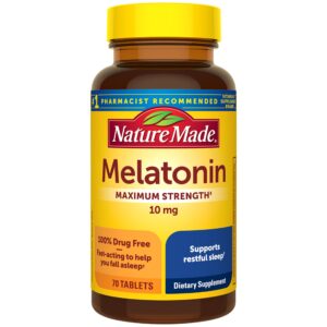 Nature Made Melatonin 10 mg Tablet – 70 tablets