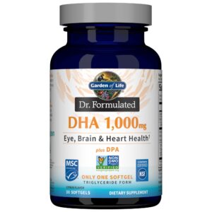 Garden of Life Fish oil omega-3 1,000 mg Softgel – 30 softgels