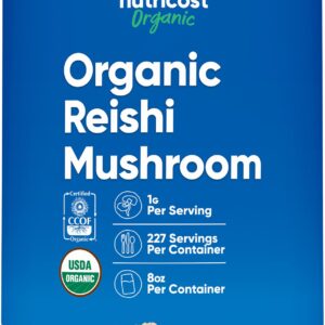 Nutricost Reishi mushroom Powder – 0.5 LB
