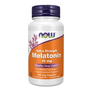 NOW Foods Melatonin 10 mg Capsule – 100 capsules