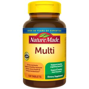 Nature Made Multivitamins Tablet – 130 tablets