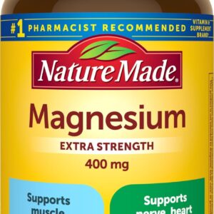 Nature Made Magnesium oxide 400 mg Softgel – 110 softgels