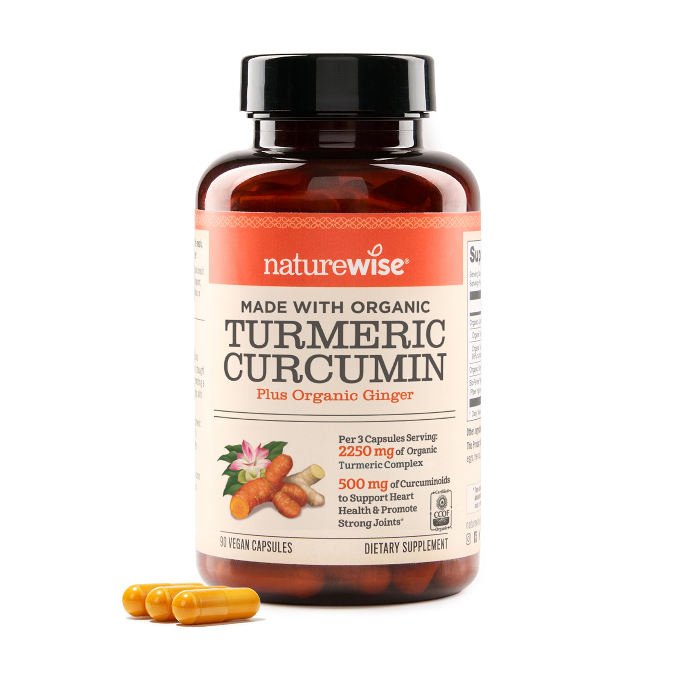 NatureWise Curcumin/turmeric extract 2250 mg Capsule – 90 capsules