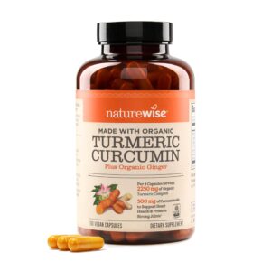 NatureWise Curcumin/turmeric extract 2250 mg Capsule – 180 capsules