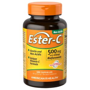 American Health Ester-C with Citrus Vitamin C 500 mg Capsule – 120 count