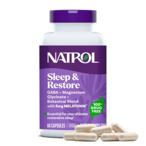 Natrol Magnesium glycinate/bisglycinate 5 mg Capsule