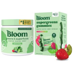 Bloom Super Greens Powders Gummy