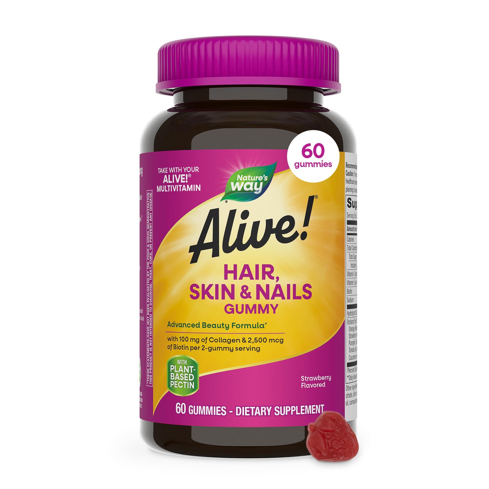Nature's Way Hair Supplements Gummy