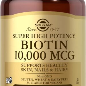 Solgar Biotin 10,000 mcg Capsule – 60 capsules