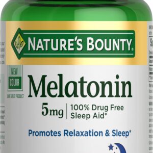Nature’s Bounty Melatonin 5 mg Softgel – 90 softgels