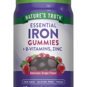 Nature’s Truth Iron Gummy – 60 count