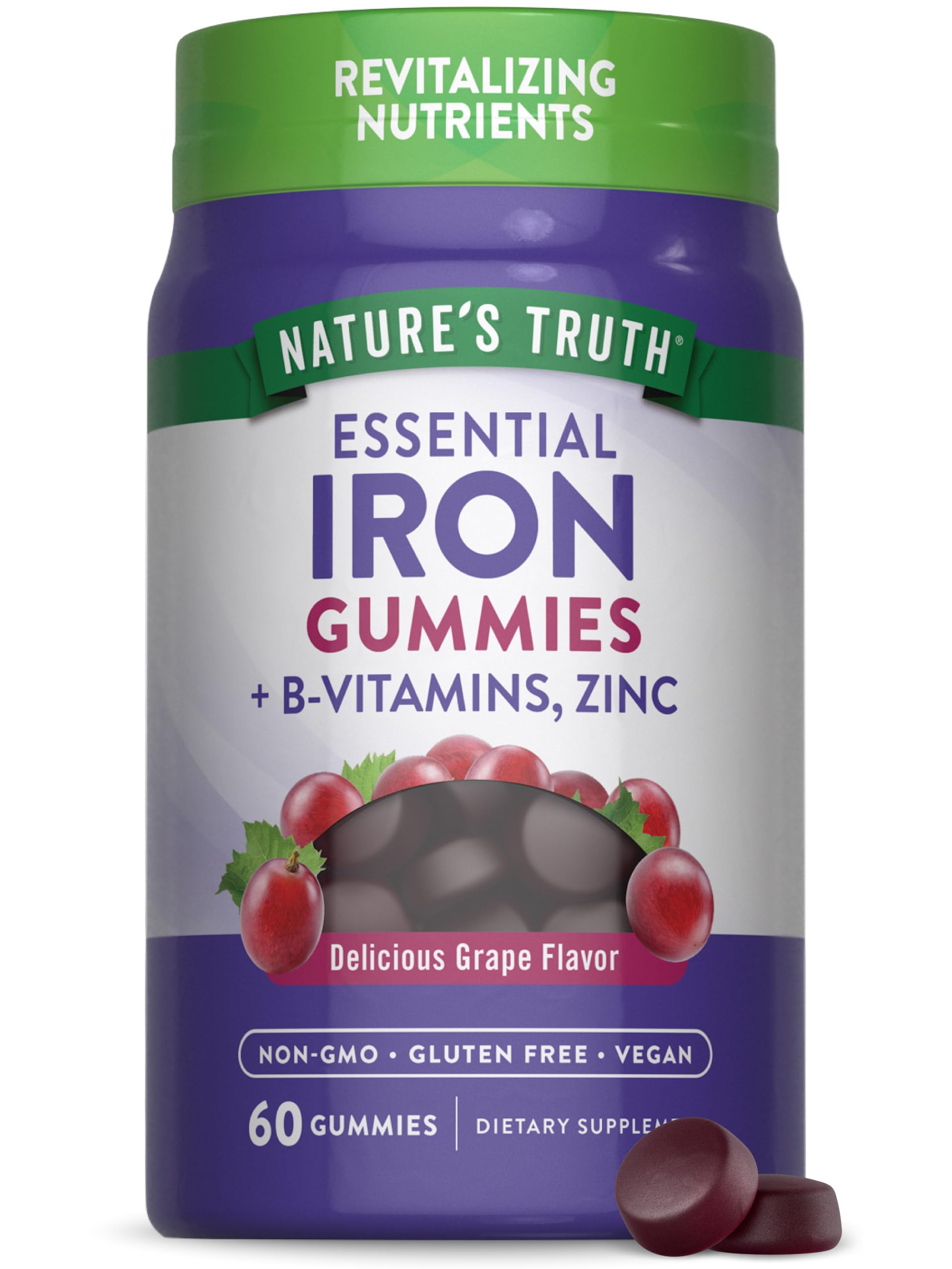 Nature's Truth Iron Gummy – 60 count