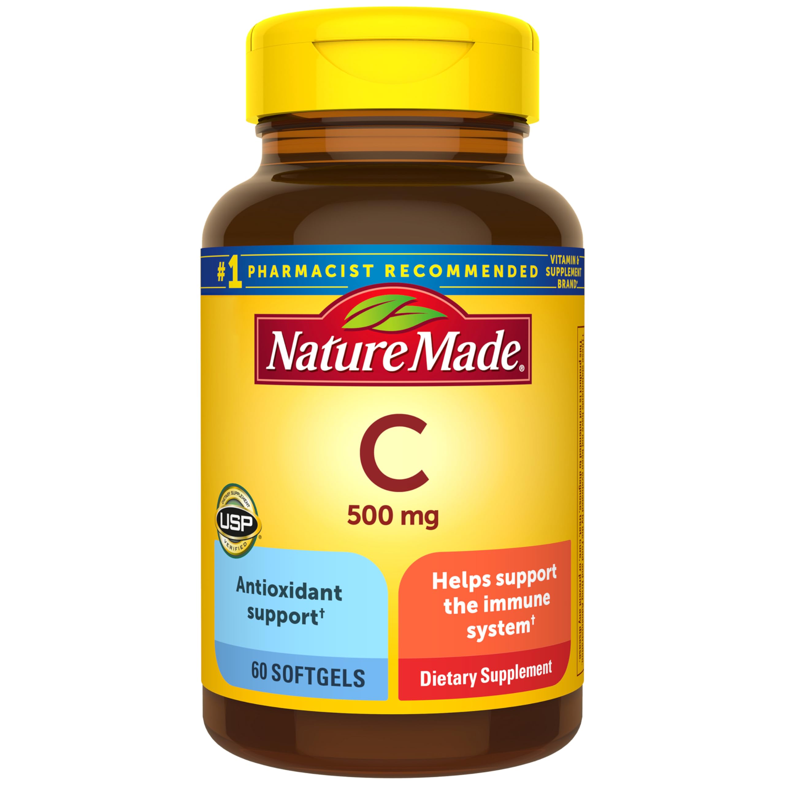 Nature Made Vitamin C 500 mg Softgel – 60 softgels