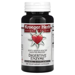 Kroeger Herb Digestive Enzymes – 100 count