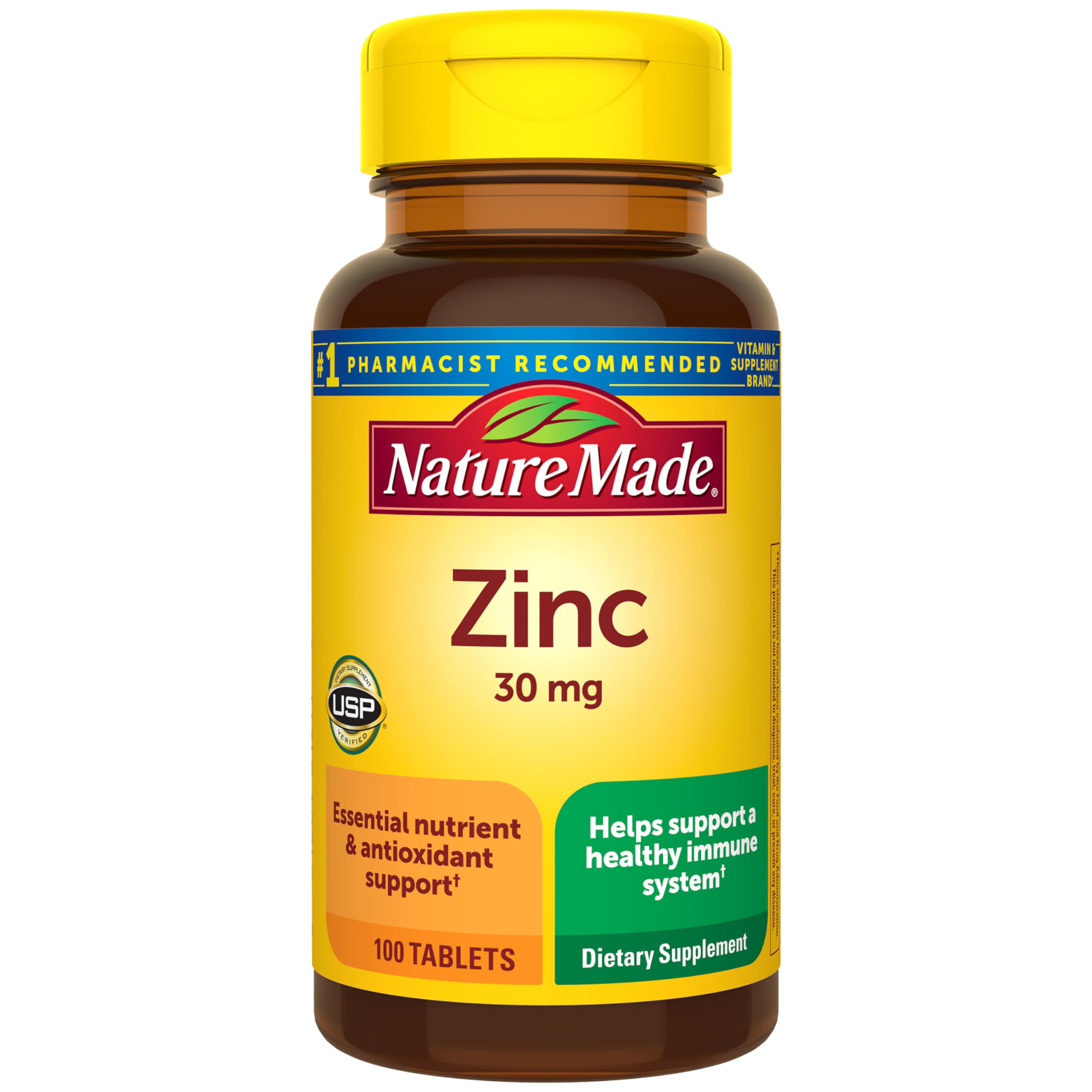 Nature Made Zinc 30 mg Tablet – 100 tablets