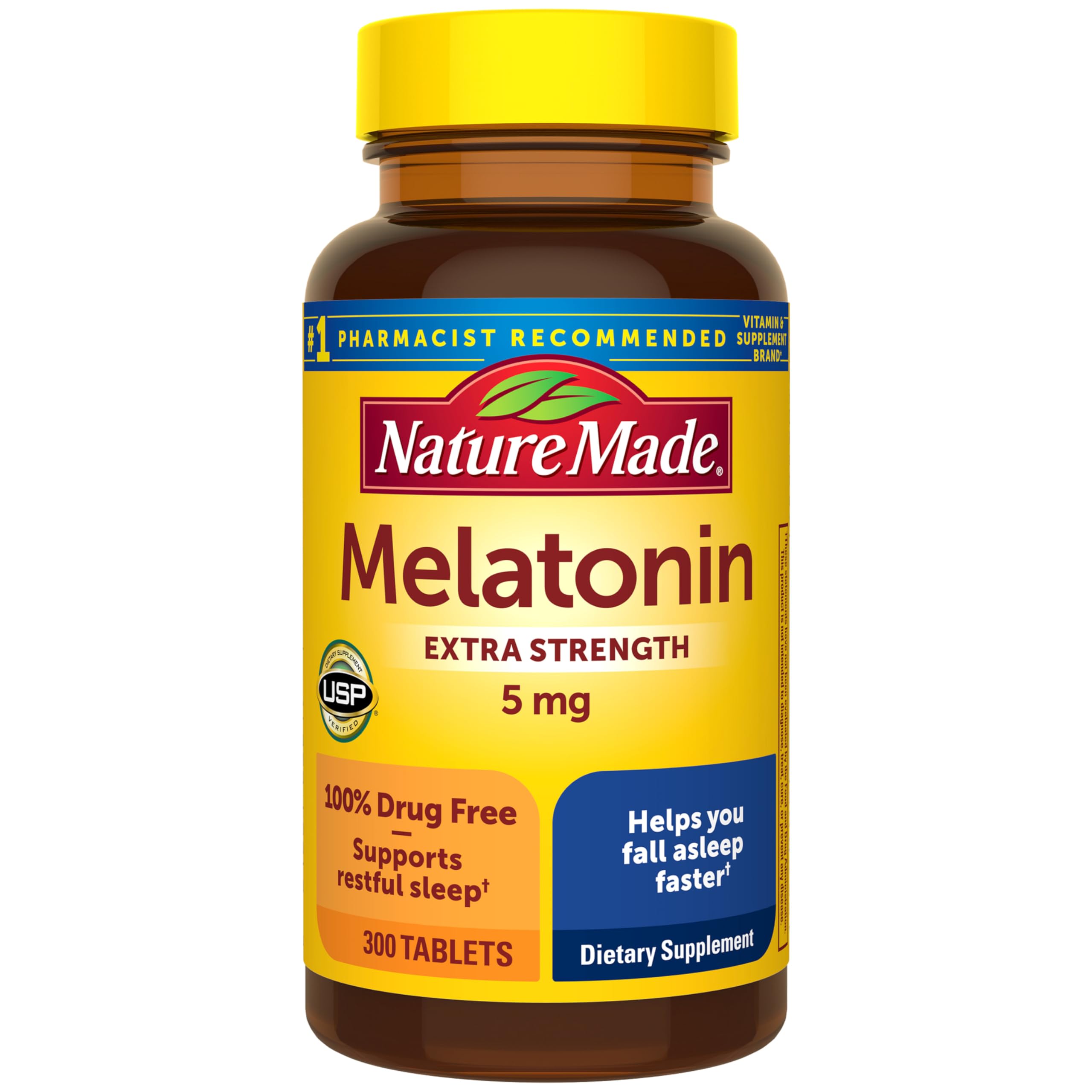 Nature Made Melatonin 5 mg Tablet – 300 tablets