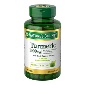 Nature’s Bounty Turmeric Capsule – 60 capsules