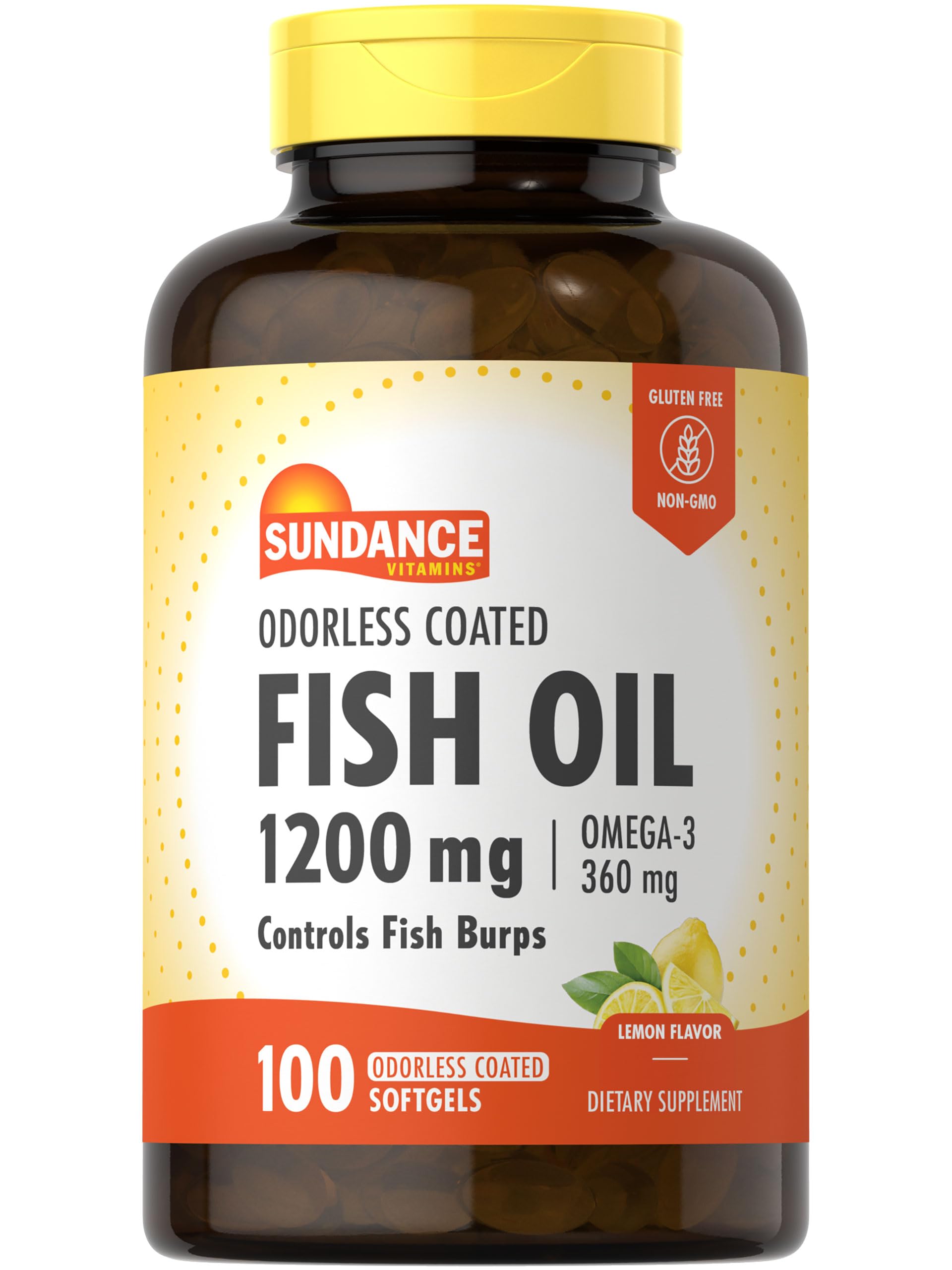 Sundance Fish oil omega-3 1200 mg Softgel – 100 softgels