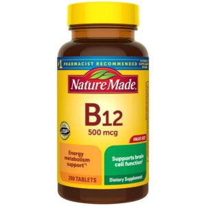Nature Made B Vitamins 500 mcg Tablet – 200 tablets