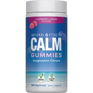 Natural Vitality Calm Relaxation Formulas 330 mg Gummy