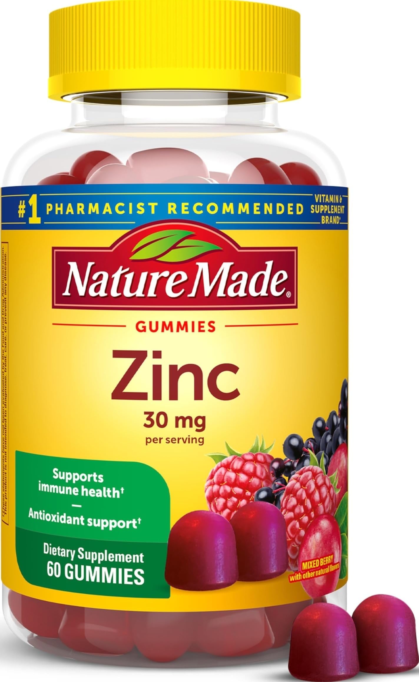 Nature Made Zinc 30 mg Gummy – 60 gummies