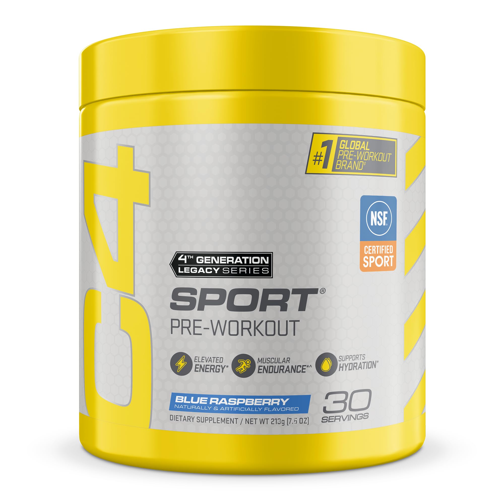 C4 Sport Pre-Workout 135 mg Powder – 30 servings