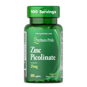 Puritan’s Pride Zinc picolinate 25 mg