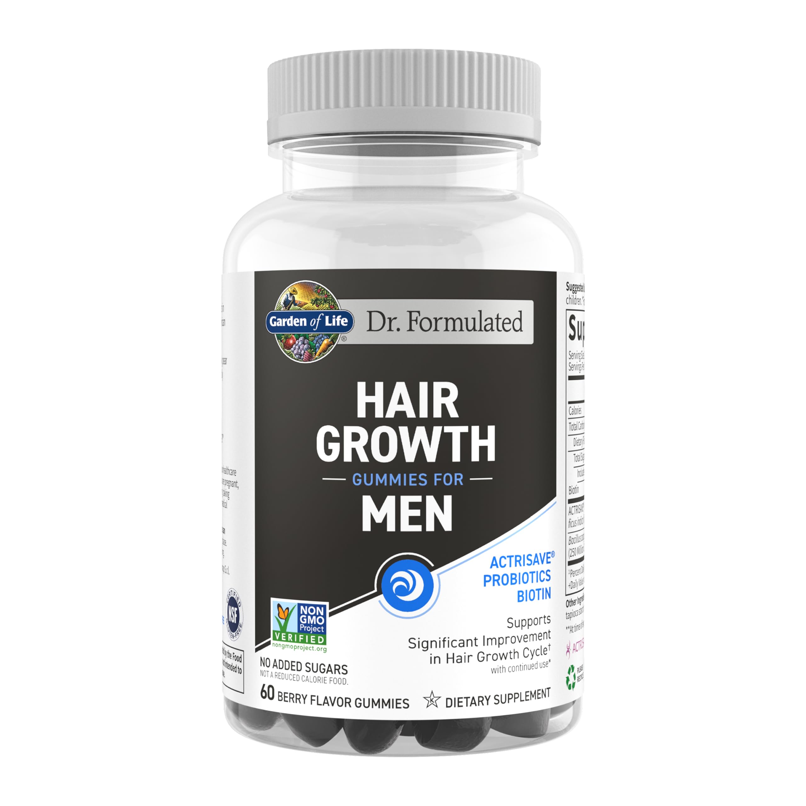 Garden of Life Hair Supplements Gummy – 60 gummies