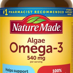 Nature Made Algal omega-3 540 mg Softgel – 70 softgels