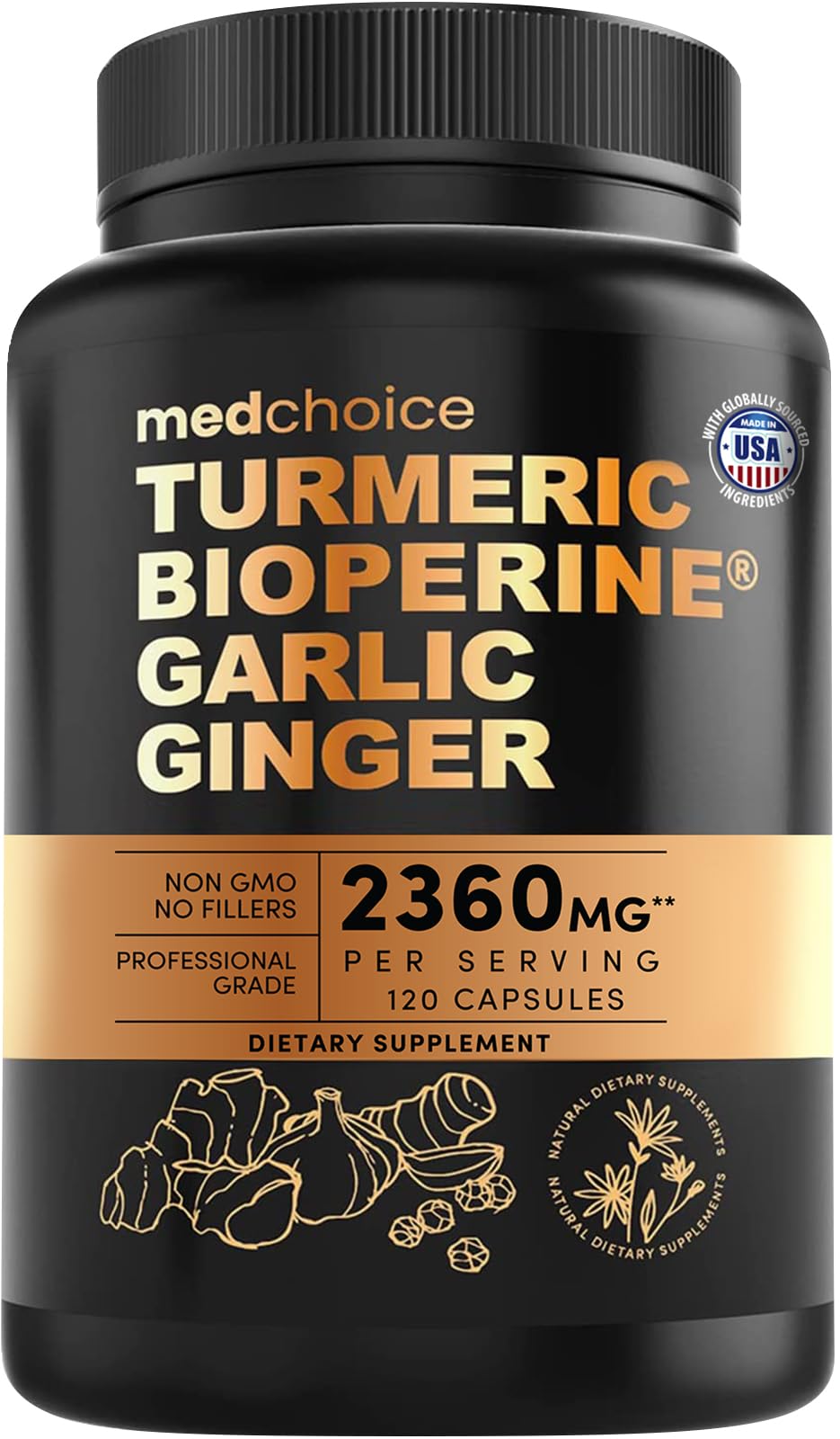 MEDCHOICE 4-in-1 Turmeric