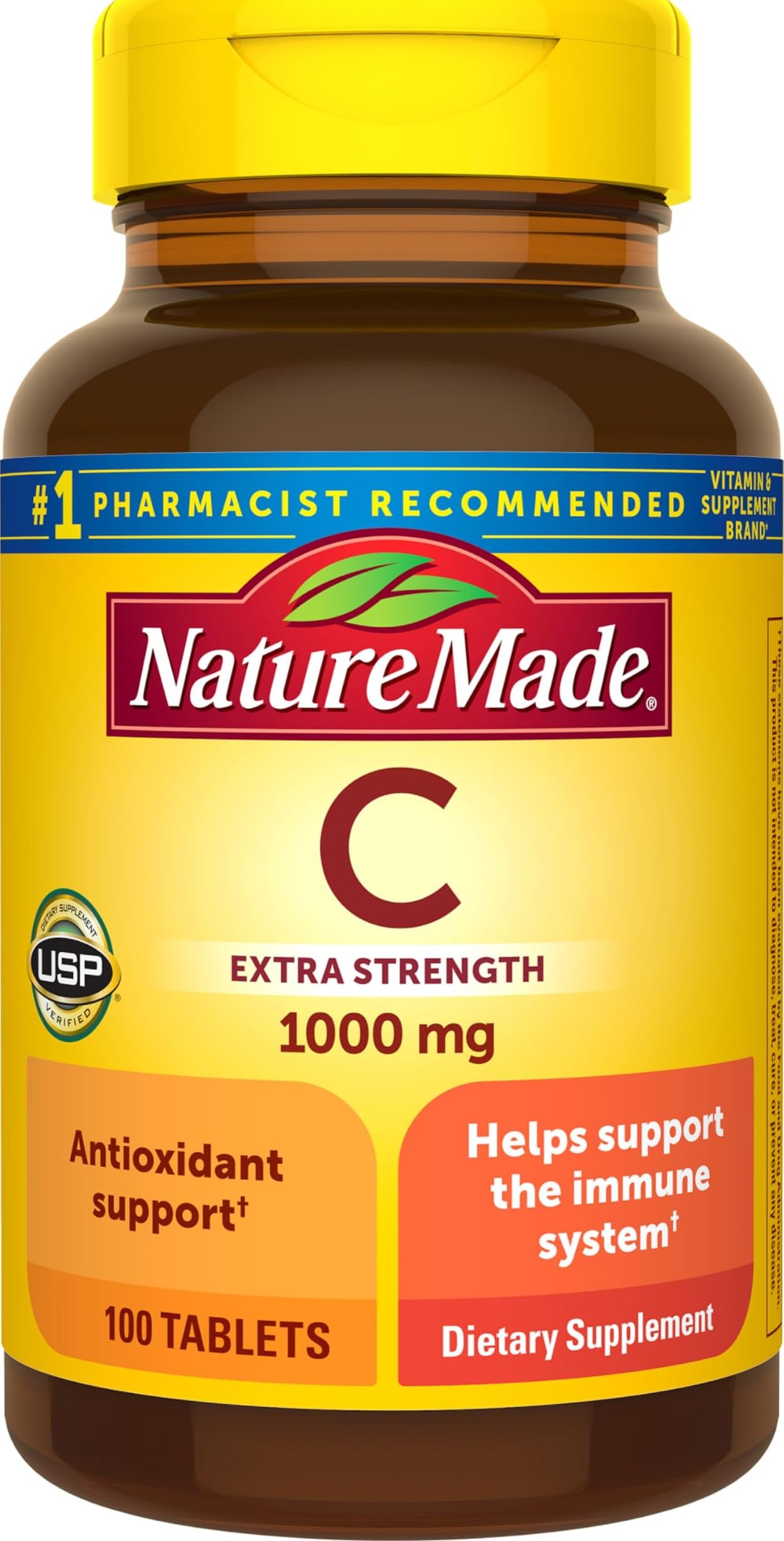 Nature Made Vitamin C 1000 mg Tablet – 100 count