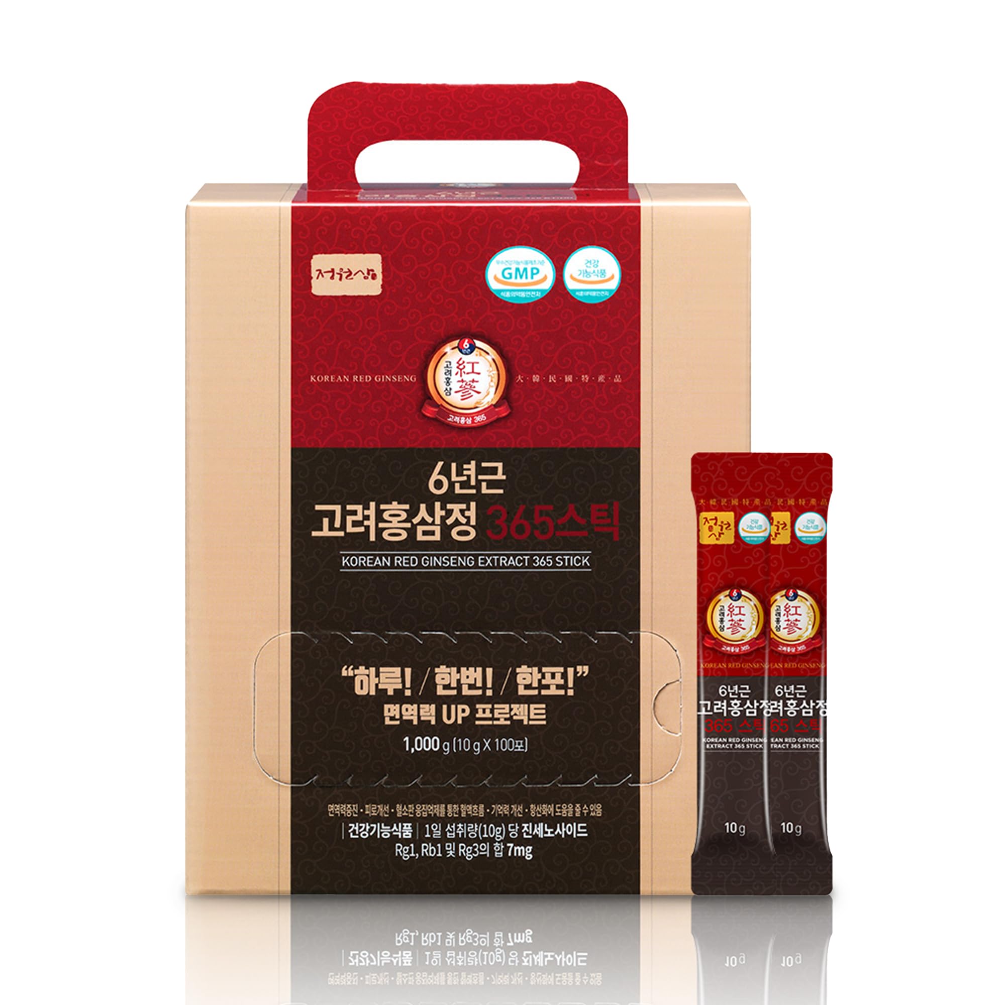6-Year Korean Red Ginseng 7 mg – 100 sticks