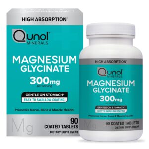Qunol Magnesium glycinate/bisglycinate 300 mg Tablet