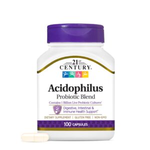 21st Century Probiotics Capsule – 100 count