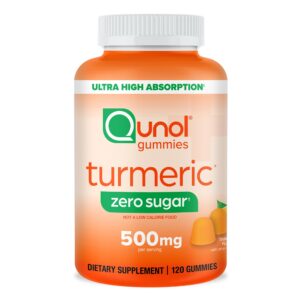 Qunol Zero Sugar Turmeric 500 mg Gummy