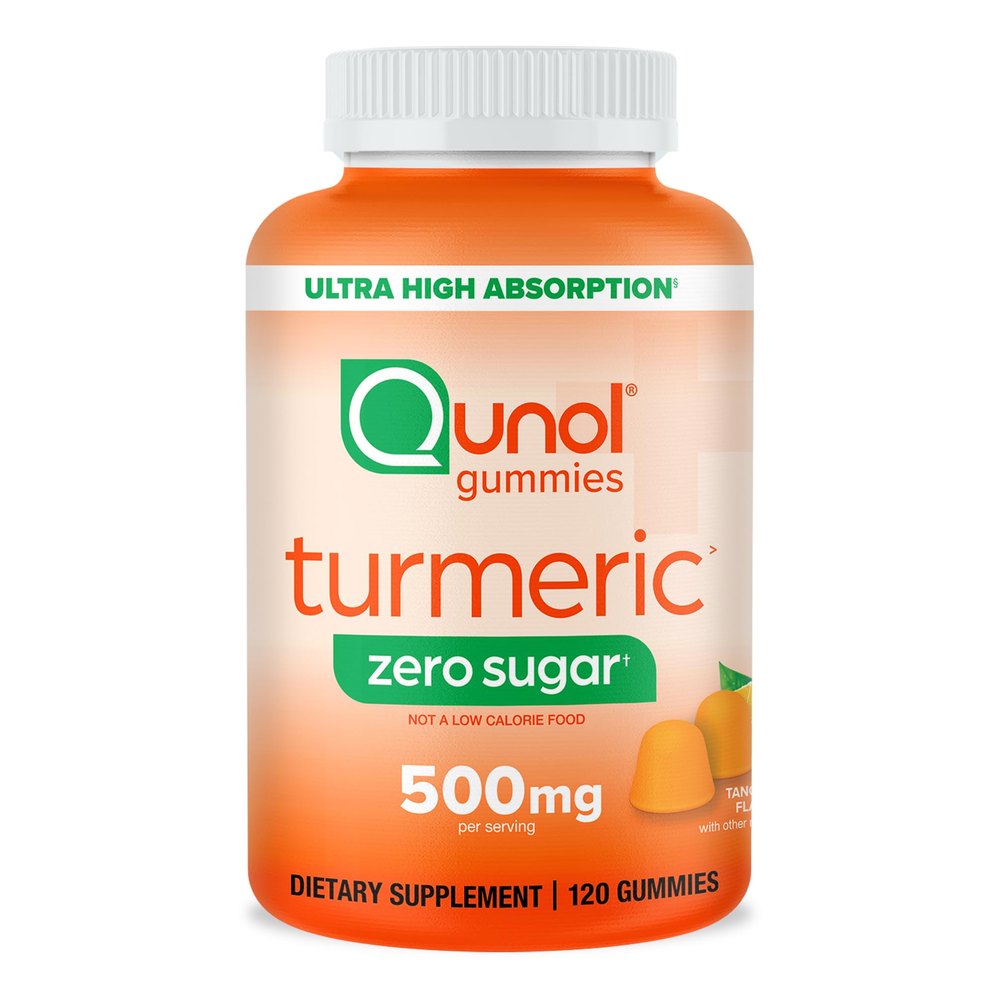 Qunol Zero Sugar Turmeric 500 mg Gummy