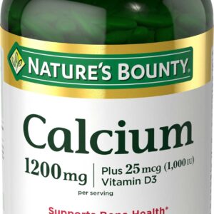 Nature’s Bounty Vitamin D3 (cholecalciferol) 1200 mg Softgel – 220 softgels