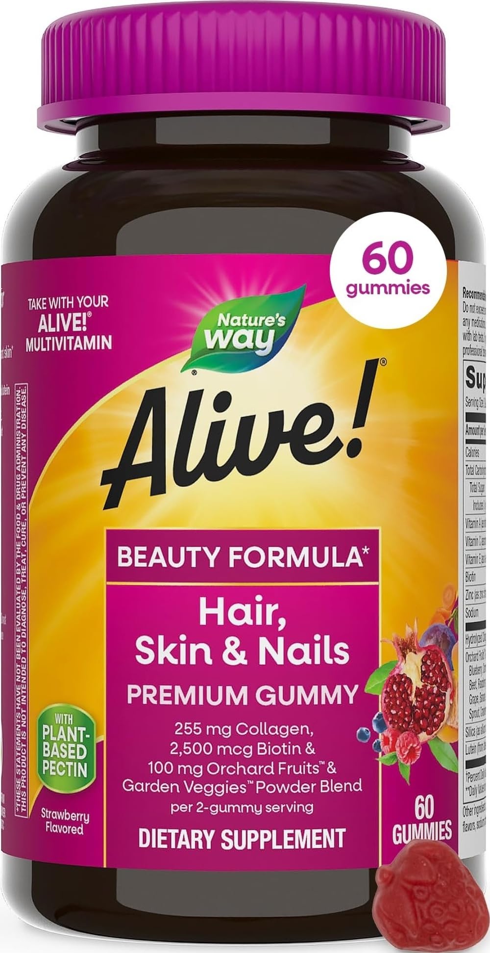 Nature's Way Hair Supplements Gummy