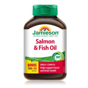 Jamieson Salmon & Fish Oils Fish oil omega-3 1,000 mg